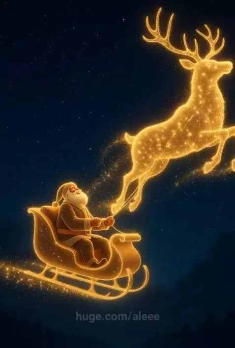 Santa is in town by aleee