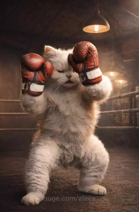 Shaking that kitty cat by aleee