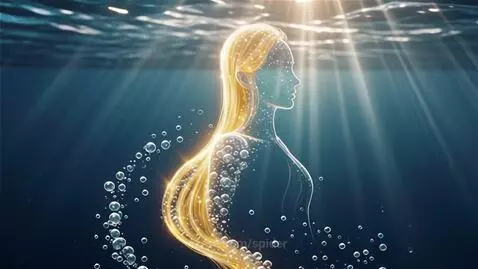 golden mermaid by spider