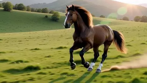 The wild stallion by spider