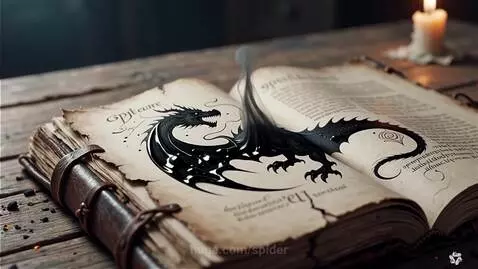 книжный дракон
The book dragon by spider