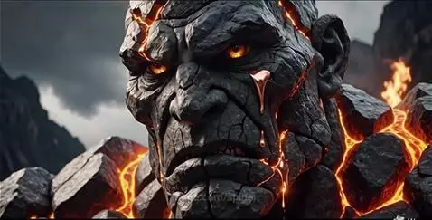 Stone Golem by spider