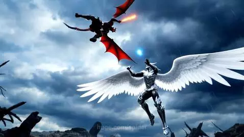 Angel vs Demon, Victory by spider