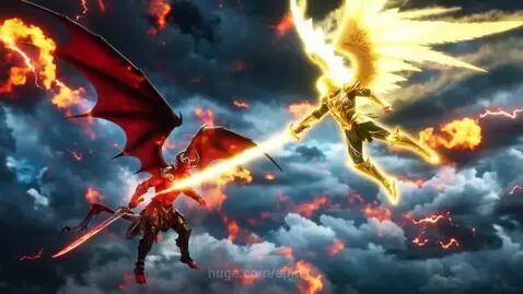 Angel vs Demon, 3ed by spider