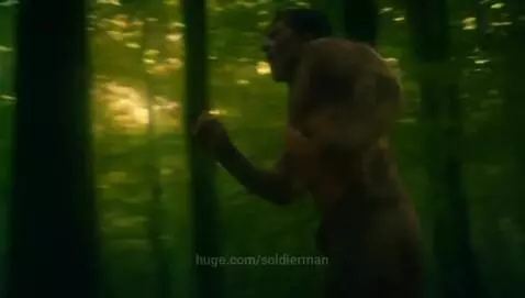 Man by soldierman