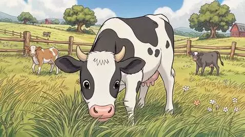 Cute calf by segree10