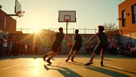 hooping in the park by kobeikonic
