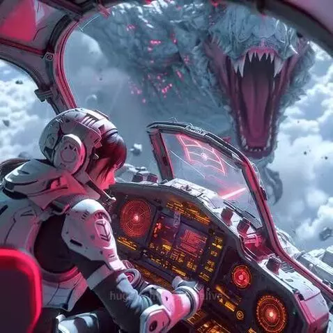 Dragon vs starship by kazi5isalive