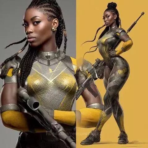 AfroWarriors - Descendants of Gods and Goddesses - Defender ... by rescueranjazz