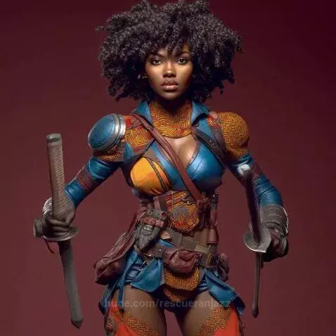 AfroWarriors - Descendants of Gods and Goddesses - Defender ... by rescueranjazz