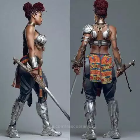 AfroWarriors - Descendants of Gods and Goddesses - Defender ... by rescueranjazz