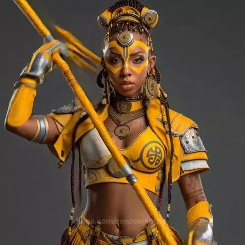 AfroWarriors - Descendants of Gods and Goddesses - Defender ... by rescueranjazz