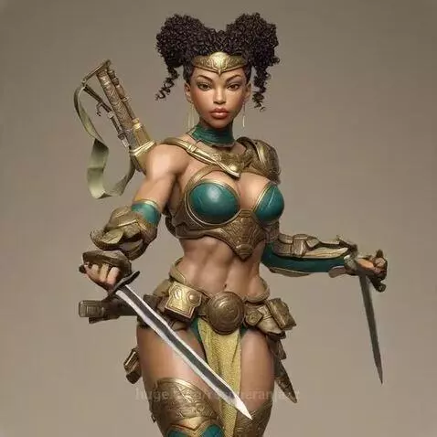 AfroWarriors - Descendants of Gods and Goddesses - Defender ... by rescueranjazz