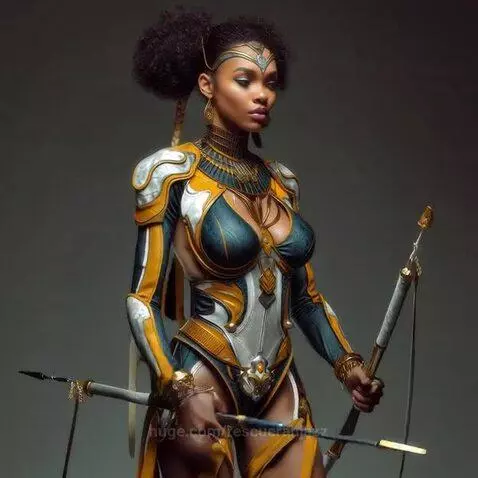 AfroWarriors - Descendants of Gods and Goddesses - Defender ... by rescueranjazz
