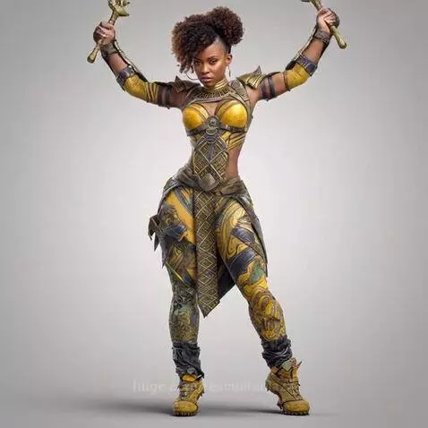 AfroWarriors - Descendants of Gods and Goddesses - Defender ... by rescueranjazz