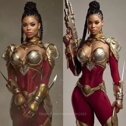 AfroWarriors - Descendants of Gods and Goddesses - Defender ... by rescueranjazz