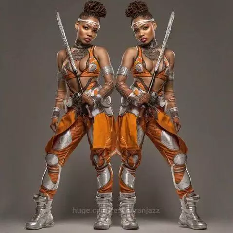 AfroWarriors - Descendants of Gods and Goddesses - Defender ... by rescueranjazz