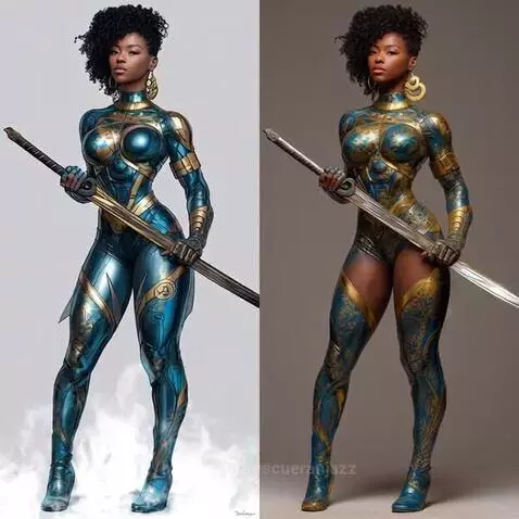 AfroWarriors - Descendants of Gods and Goddesses - Defender ... by rescueranjazz