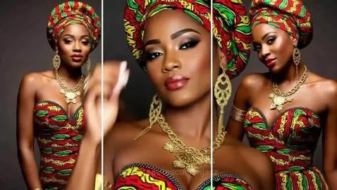 African queen getting ready for a wedding in beautiful Lagos... by rescueranjazz