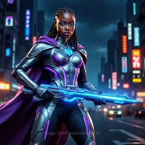 Malaika - Night Time Sky Patrol by rescueranjazz
