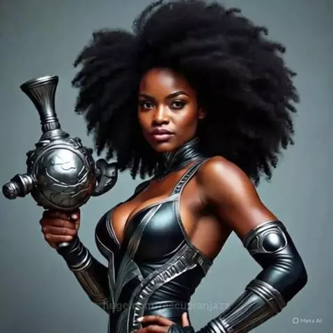 Oyadele - Oyabunmi's Sister - Marine Princess Warrior by rescueranjazz