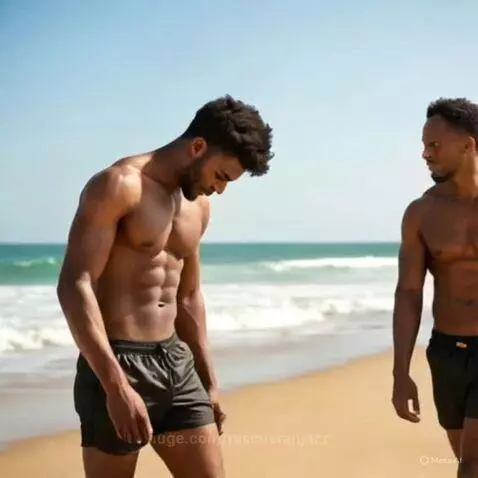 Models on a Beach by rescueranjazz