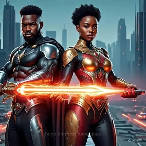 Akinbami and Temitope by rescueranjazz