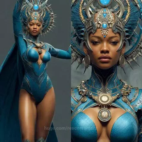 AfroWarriors - Descendants of Gods and Goddesses - Defender ... by rescueranjazz