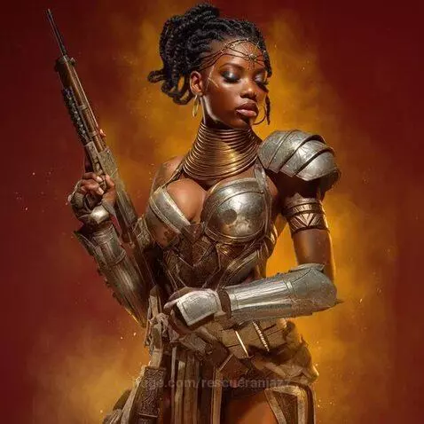 AfroWarriors - Descendants of Gods and Goddesses - Defender ... by rescueranjazz