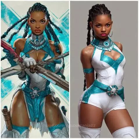 AfroWarriors - Descendants of Gods and Goddesses - Defender ... by rescueranjazz