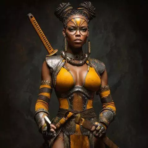 AfroWarriors - Descendants of Gods and Goddesses - Defender ... by rescueranjazz