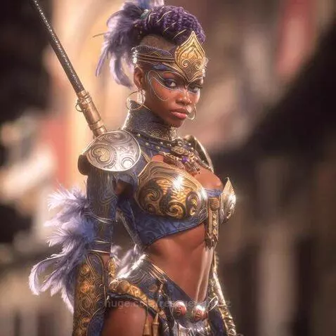 AfroWarriors - Descendants of Gods and Goddesses - Defender ... by rescueranjazz