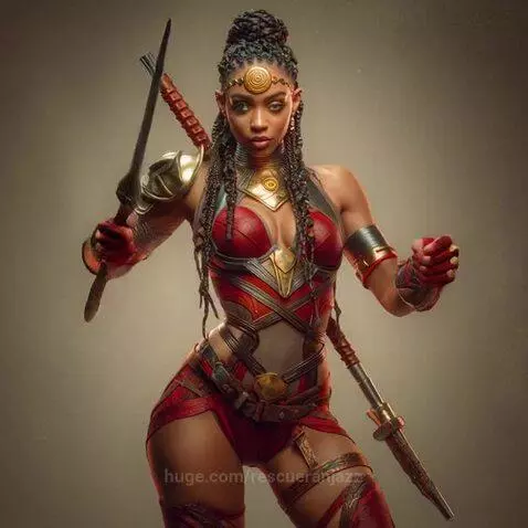 AfroWarriors - Descendants of Gods and Goddesses - Defender ... by rescueranjazz