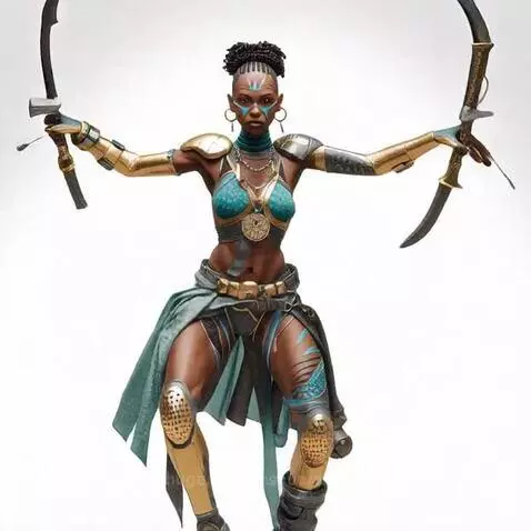 AfroWarriors - Descendants of Gods and Goddesses - Defender ... by rescueranjazz