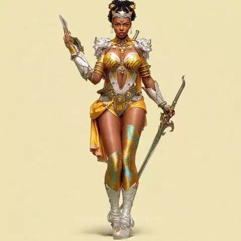 AfroWarriors - Descendants of Gods and Goddesses - Defender ... by rescueranjazz