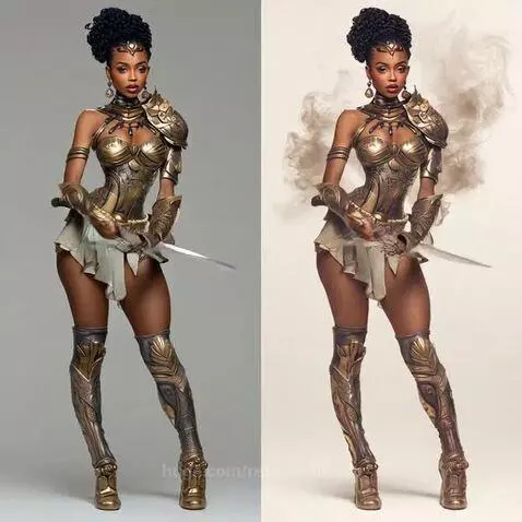 AfroWarriors - Descendants of Gods and Goddesses - Defender ... by rescueranjazz