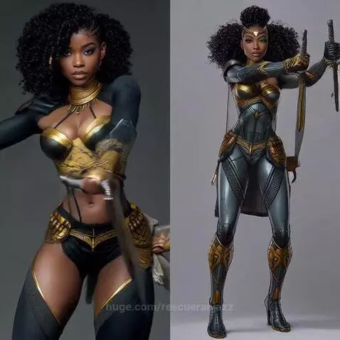 AfroWarriors - Descendants of Gods and Goddesses - Defender ... by rescueranjazz