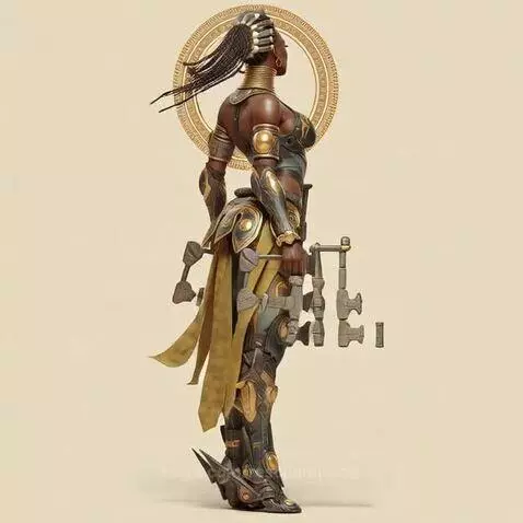 AfroWarriors - Descendants of Gods and Goddesses - Defender ... by rescueranjazz