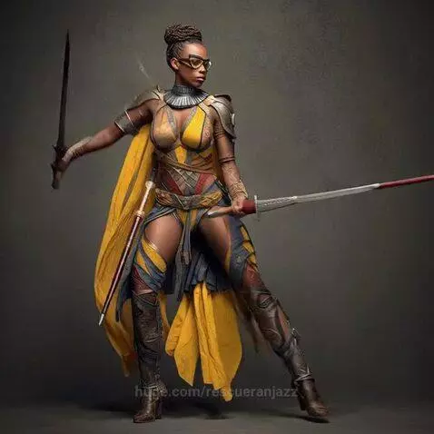AfroWarriors - Descendants of Gods and Goddesses - Defender ... by rescueranjazz