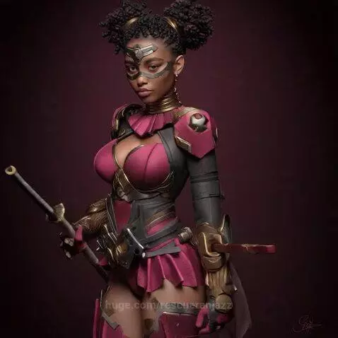 AfroWarriors - Descendants of Gods and Goddesses - Defender ... by rescueranjazz