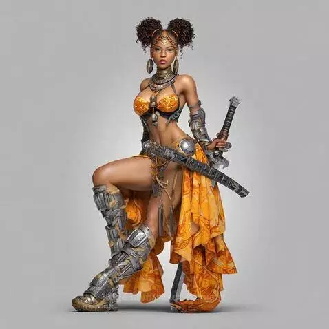 AfroWarriors - Descendants of Gods and Goddesses - Defender ... by rescueranjazz