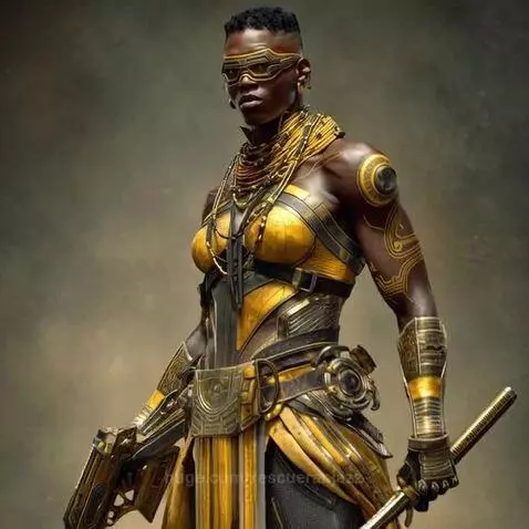 AfroWarriors - Descendants of Gods and Goddesses - Defender ... by rescueranjazz