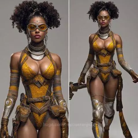 AfroWarriors - Descendants of Gods and Goddesses - Defender ... by rescueranjazz