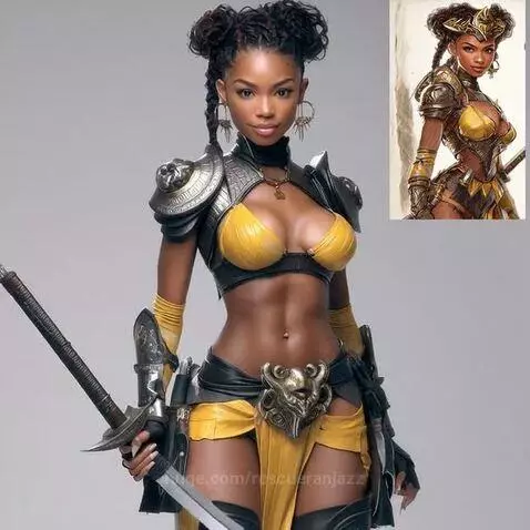 AfroWarriors - Descendants of Gods and Goddesses - Defender ... by rescueranjazz