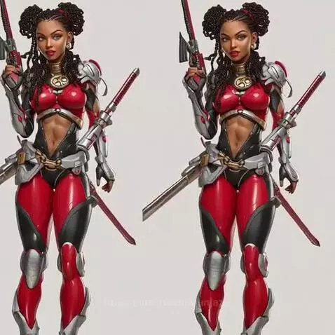 AfroWarriors - Descendants of Gods and Goddesses - Defender ... by rescueranjazz