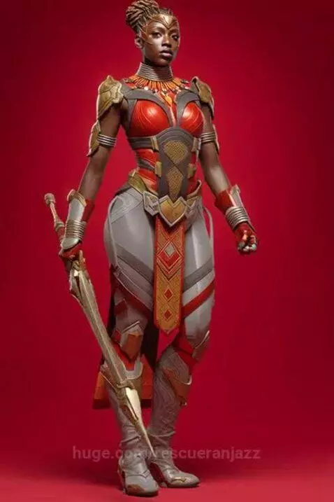 AfroWarriors - Descendants of Gods and Goddesses - Defender ... by rescueranjazz