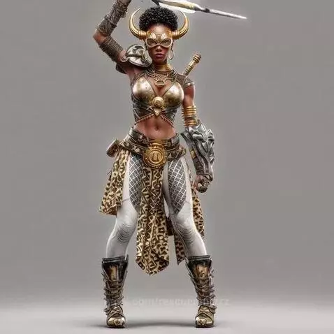 AfroWarriors - Descendants of Gods and Goddesses - Defender ... by rescueranjazz