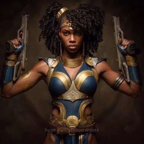 AfroWarriors - Descendants of Gods and Goddesses - Defender ... by rescueranjazz