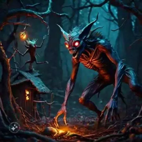 A vampire-like creature from Ewe folklore that can transform... by rescueranjazz