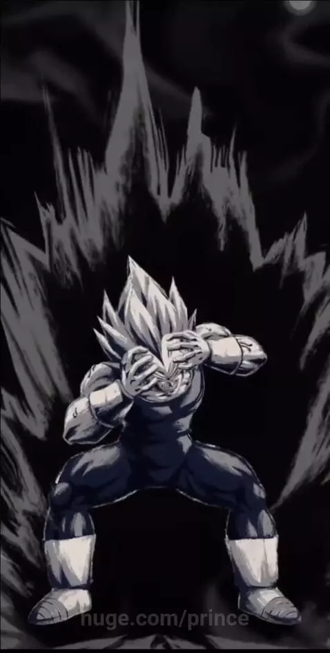 SSJ2 Majin Vegeta by prince